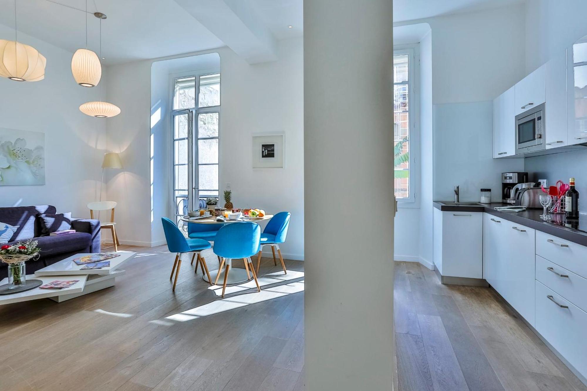 Liberte - Spacious Apartment City Center W Ac ニース エクステリア 写真